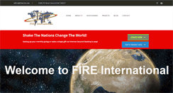 Desktop Screenshot of fire-international.org